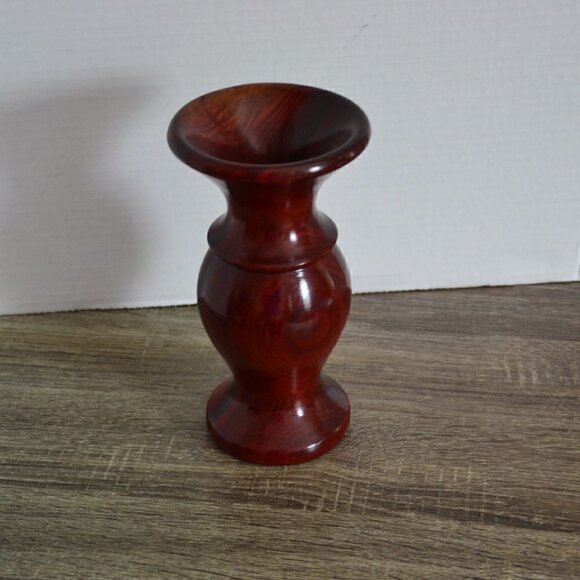 Wood Turned Bud Vase - Picture 3 of 8